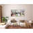Toile naturelle avec cadre flottant