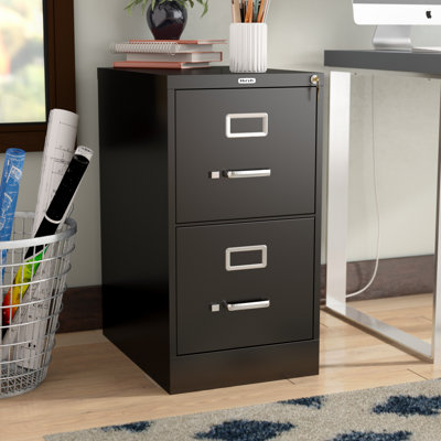 15'' Wide 2 -Drawer Steel File Cabinet
