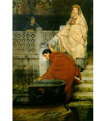" Boating " by Sir Lawrence Alma-Tadema