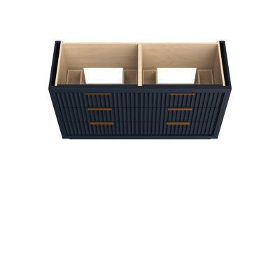 Lecrieú Double Drawer Bath Vanity