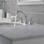 Robinet de salle de bain à 3 trous et 2 poignées avec ensemble de drain Woodhurst-31530901