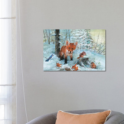 Frisky par Giordano Studios - peinture sur toile tendue