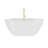 Essence 65-3/8 in. L x 36-1/4 in. W x 23-5/8 in. H Freestanding Acrylic Bathtub-96207769