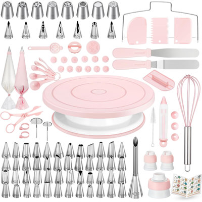 158PCs Cake Decorating Kit, Baking Supplies Tools