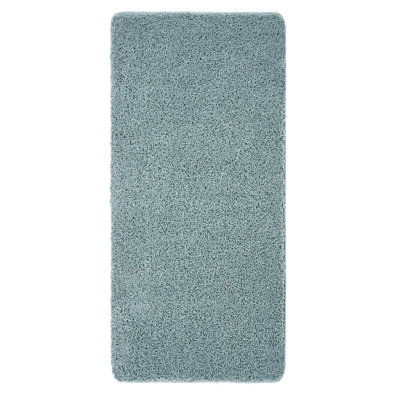  Denim Blue Shaggy Rug