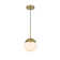 Luminaire suspendu sphère 1 lumière Yearby