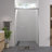 Aluminum Frame Double Sliding Shower Door,Bypass Bathroom Sliding Door With Premium 1/4" (6Mm) Clear Tempered Glass, Chrome Hardware Sliding Glass Shower Enclosure,Chrome Finished-121059758
