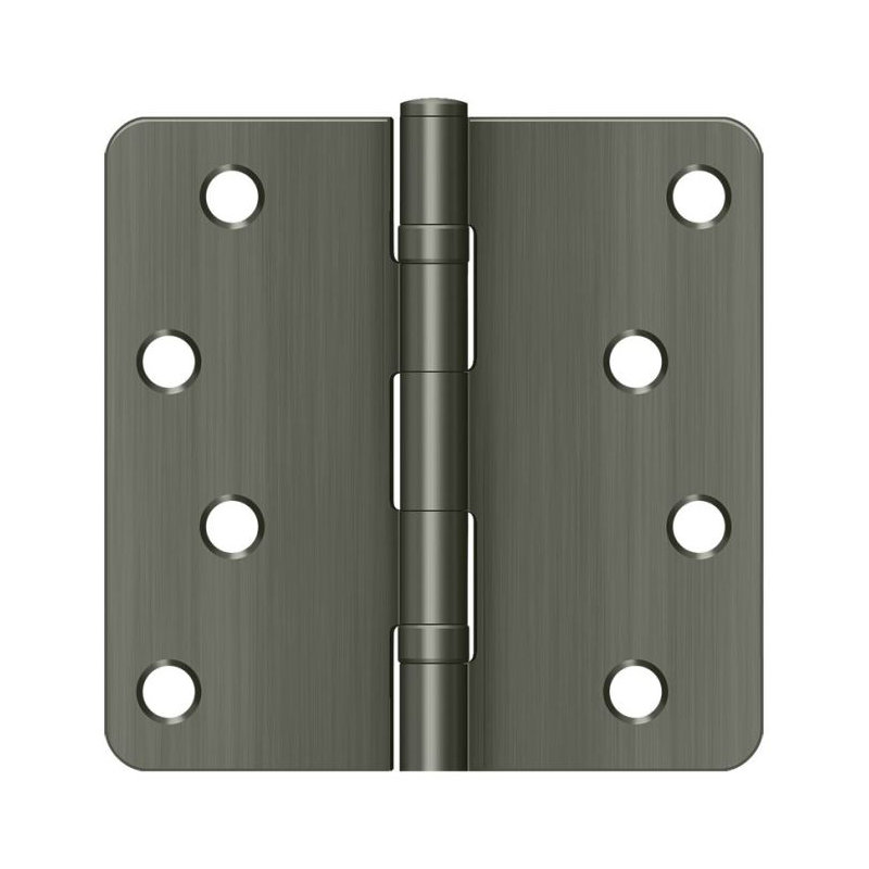 Steel Hinge, Antique Nickel