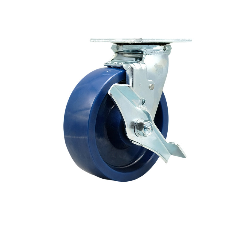 Roulettes pivotantes en acier inoxydable