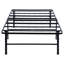 Lit plateforme noir