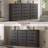 Modern Fluted 5-Drawer Dresser, 50.7" Tall Bedroom Storage Chest-1631586888