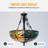 5-Light 19" Tiffany Style Stained Glass Chandelier