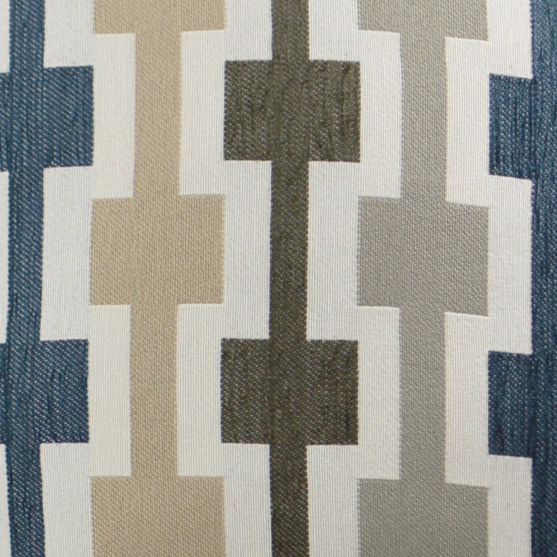 Hopscotch Pillow Cover & Insert, Blue, Rectangle 14"H x 24"W