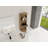12" Bathroom Wall-Mounted Storage Rack, Float Mounting Design-114198258