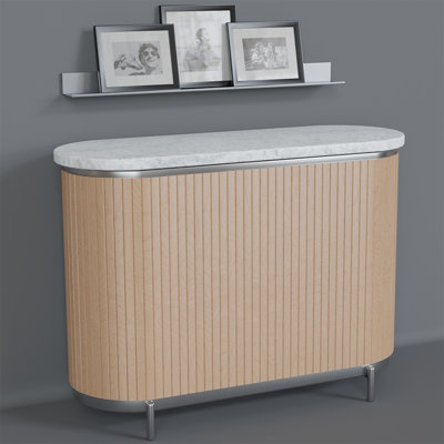 Tambour à lattes biseautées de 1 po - (l 12 po x L 96 po)