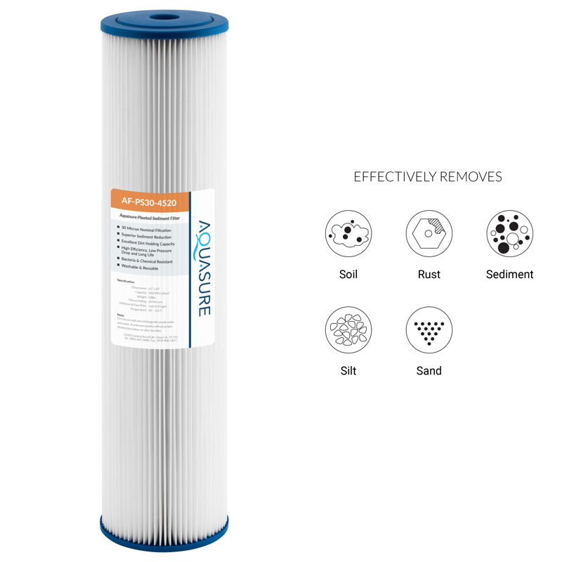 Filtre de remplacement d'eau Fortitude