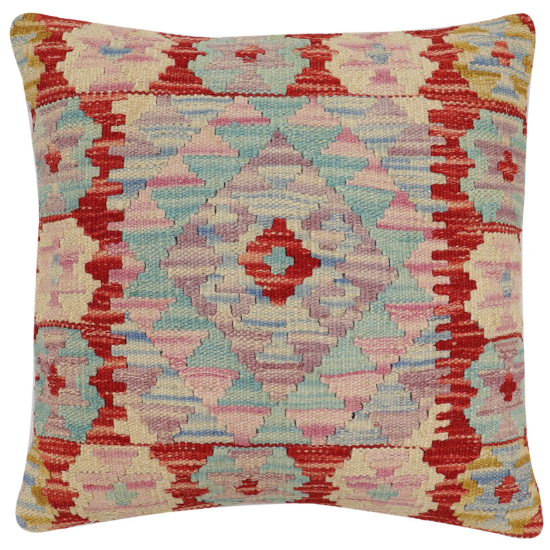 Housse et insert de coussin carré 100% laine