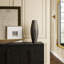 Onyx Winter Handmade Wood Floor Vase
