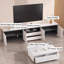Meuble télé blanc en bois manufacturé-327246034