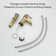 Bathroom Faucet Waterfall Sink Vanity Single Hole Faucets Restroom Bath One Handle Basin centerset with Pop Up Drain Stopper Mixer Tap Overflow Supply Line