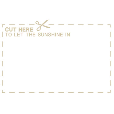 Non-Wall Damaging Wall Decal