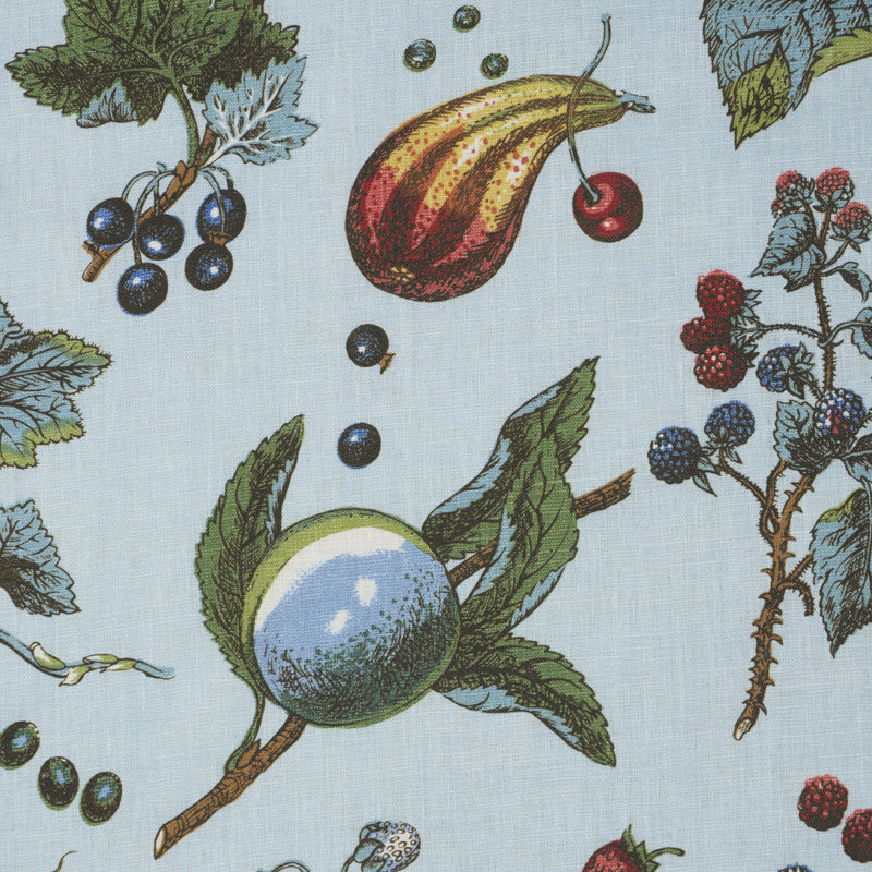 Berry Grove Fabric, Sky