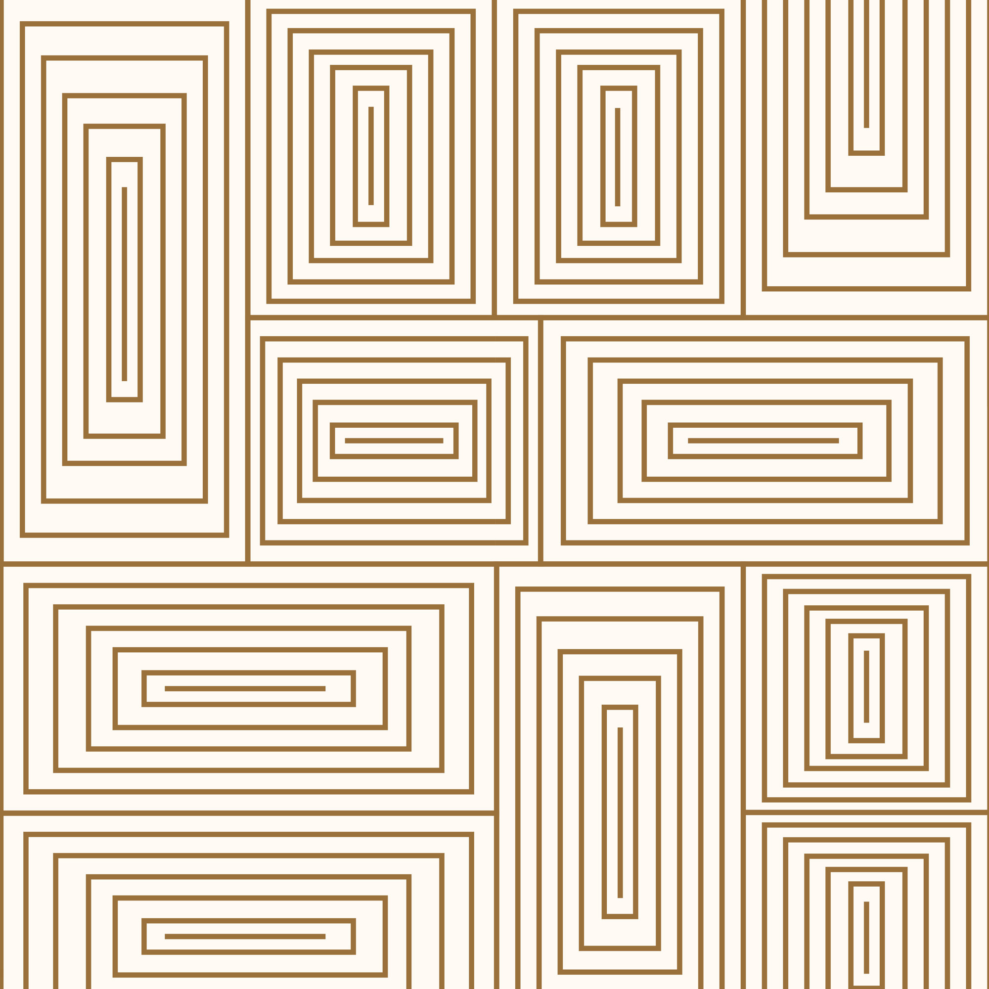 Nia Geometric Peel & Stick Wallpaper, Self-adhesive, Coffee/Cream