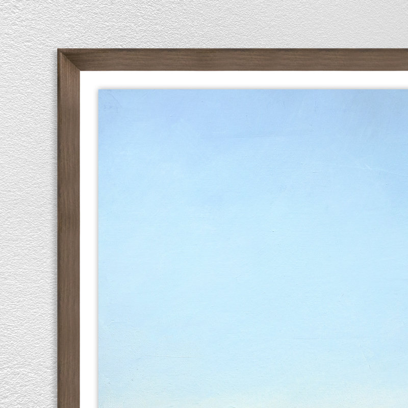 September Evening Walk II, Brown Single Picture Frame Paper, Yes