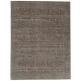 Cornwall Wool Oriental Area Rug in Rust