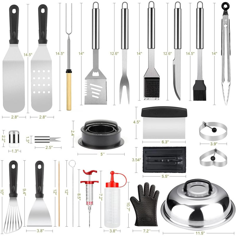 Dishwasher Safe Grilling Tool Set