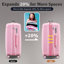 Ensembles de valises 4 pièces PP Valise extensible légère et durable