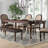 Leesburg Leg Table with Two 18'' Leaves