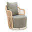 Multicolore chaise pivotante Lanai