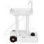 Station de lavage des mains portable avec robinet L 16,53 po x l 28,35 po
