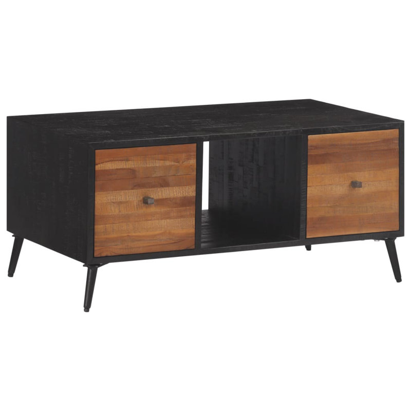 Angyl Four Leg Coffee Table with Storage