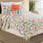 Flip Flop Life Pink/Blue/Green/Orange Cotton Reversible Quilt Set-892401886
