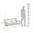 Domeier 2 Person Mahogany Porch Swing