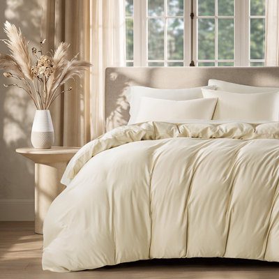 Ensemble de housse de couette 100% rayonne de bambou EverGrace