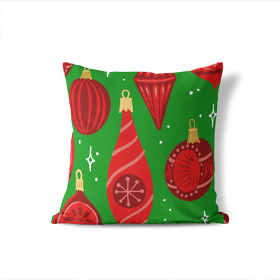 Ornaments Seasonal Indoor Throw Pillow