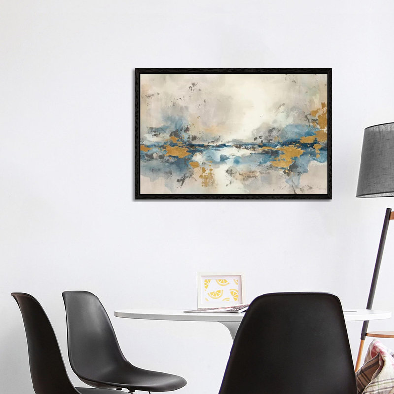 Early Light by Leah Rei - Single Picture Frame Painting on Canvas, 101.6 cm H x 66.04 cm W, Black Framed