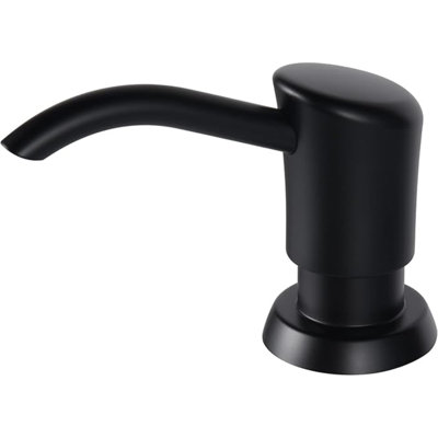 Distributeur intégré de savon de lavabo ou de lotion pour évier de cuisine, tête de pompe ABS, avec grande bouteille de savon en PET de 17 onces