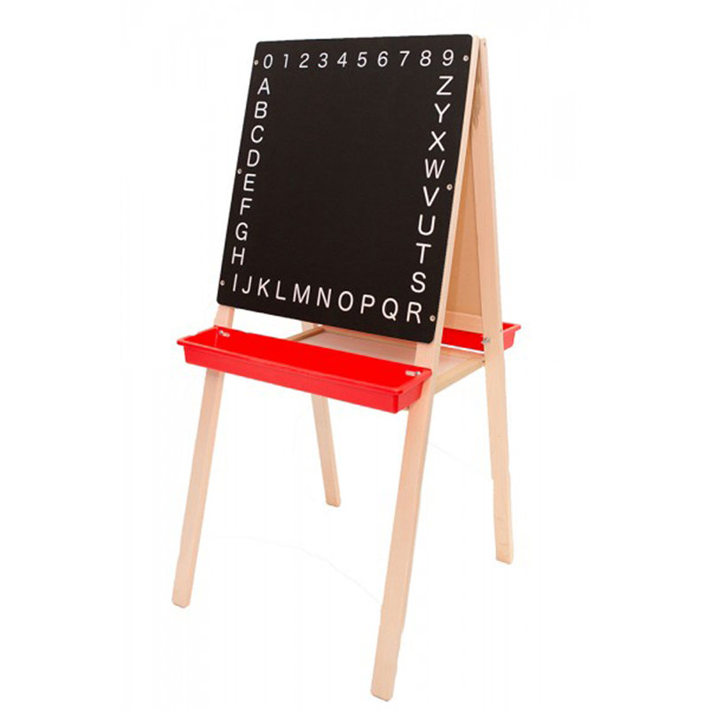 Chevalet de la planche magnétique d’enfant flipside