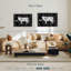 «Beef Cut Map Wall Art»-212532019