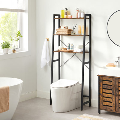Rangement au-dessus de la toilette l 25,2 po x H 61,4 po x P 11,8 po Nina