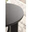 Table d'appoint ovale en bois-1124430814