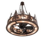 Tall Pines Downrod Ceiling Fan