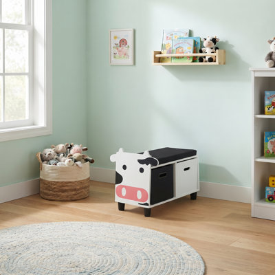 Mustique Kids 14.5'' Wood Novelty and Ottoman