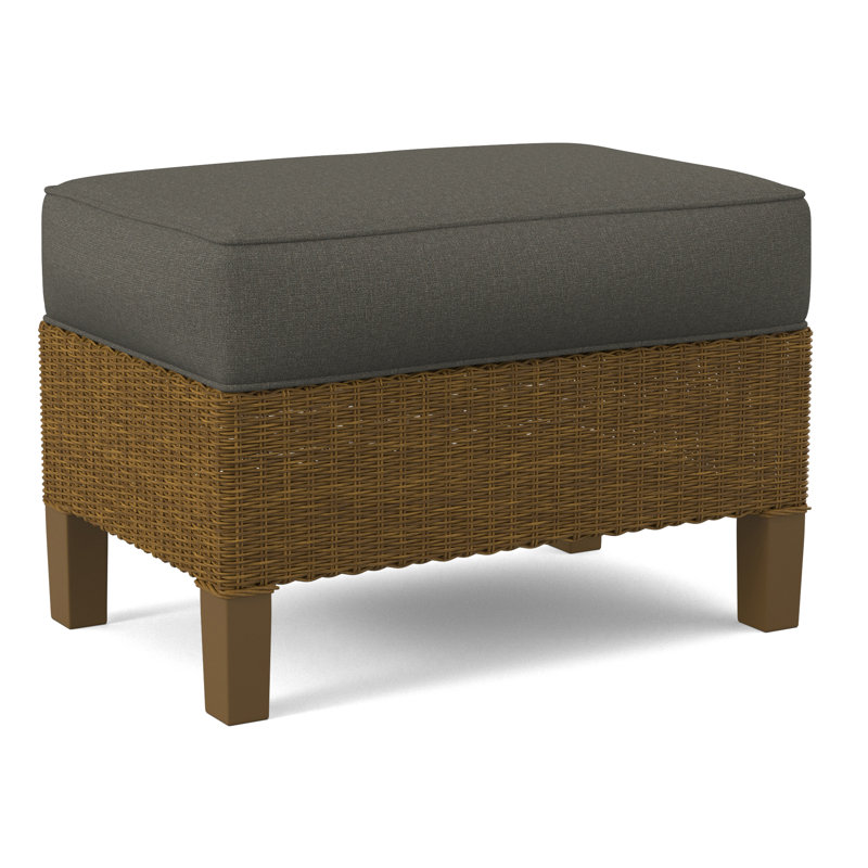 Gibraltar Ottoman, Gray Sugar Performance; 0863-84, Antique Black