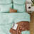 Bedsure Queen Pintuck Bed-in-a-Bag- Light Blue Pinch Pleat Comforter with Sheets, Pillowcases & Shams-103425110-106256318