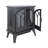 24 Inch 3D  Flame Electric Infrared Quartz Fireplace Stove With Remote Control